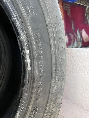 Шины 215 / 60 / R 16, Зима, Комплект, Легковые, Bridgestone — 4