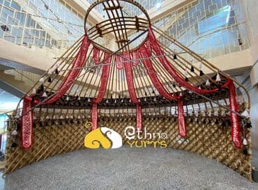 юрты: Аренда юрты, Каркас Деревянный, 55 баш — 2