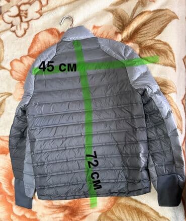 рюкзак джома: Мужская куртка, S, Champion, Новый, цвет - Серый, Самовывоз — 3