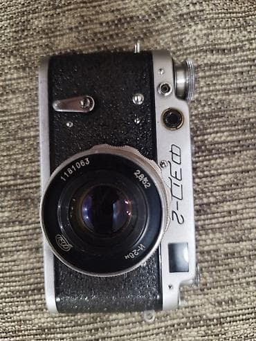 Продаю ретро Фотокамеру ФЭД‑2 с объективом Индустар‑26М 2.8/52 и