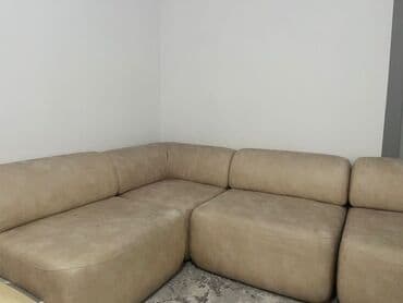 модульная мягкая мебель: Модульный диван, Б/у — 3