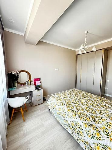 3: 3 комнаты, 80 м², сквер Тоголок Молдо Элитка, 9 этаж, Евроремонт — 4