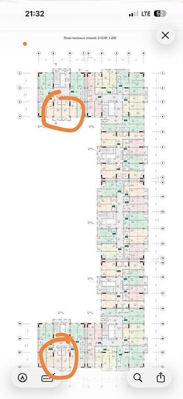 жк: 1 комната, 49 м², Элитка, 9 этаж, ПСО (под самоотделку) — 1