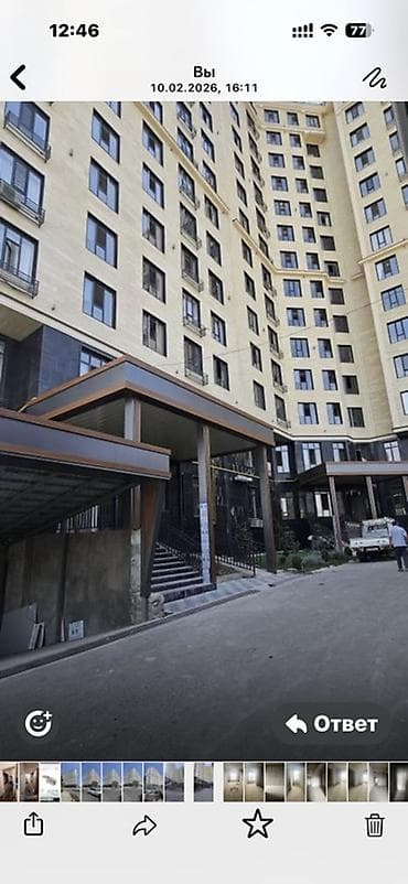 Батир сатып алам: 3 бөлмө, 103 м², Элитка, 7 кабат, Даяр ПСО (өзү оңдоп түзөтүп бүтүү үчүн) — 3