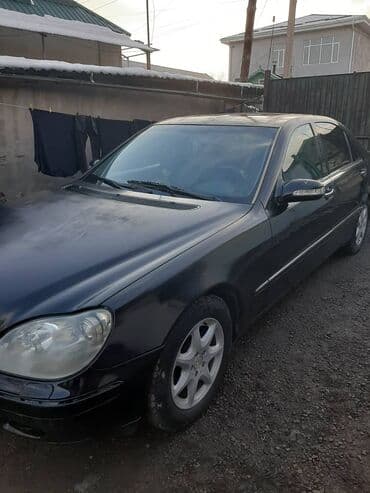хода адисе: Mercedes-Benz S-Class: 2000 г., 5 л, Автомат, Бензин, Седан — 9