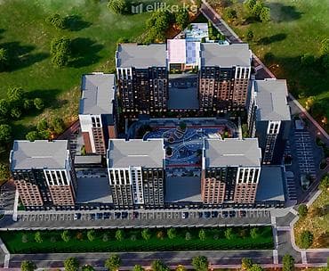 жк асанбай сити: 2 комнаты, 72 м², Элитка, Готовая ПСО (под самоотделку) — 4