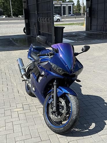 Унаа: Спортбайк Yamaha, 600 куб. см, Бензин, Чоңдор үчүн, Колдонулган — 4