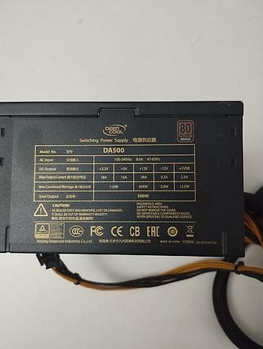 spada step: Блок питания, Новый, DeepCool, 500 Вт, Bronze, 500 Вт — 4
