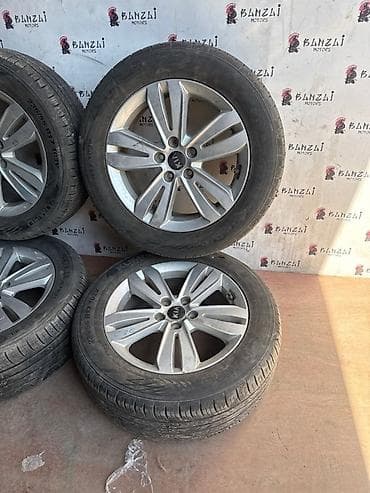 r17 4100: Колеса в сборе 235 / 55 / R 17, Лето, Б/у, Комплект, Легковые, Литые, отверстий - 5 — 3