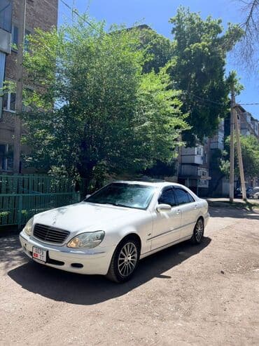 мерсадес: Mercedes-Benz S-Class: 2002 г., 3.2 л, Автомат, Бензиновая, Седан — 4