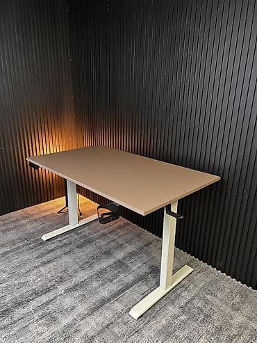 foldable table: Офисный стол, Новый, Регулируемый, цвет - Белый, Прямоугольный, ЛДСП, В рассрочку, Самовывоз, Платная доставка — 2