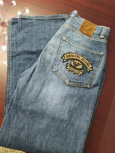 джинсы на девочку: Продаю джинсы женские, прямые,на завышенной талии,размер 30,в отличном — 1