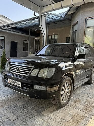 мерседес 124 с: Lexus LX: 2004 г., 4.7 л, Автомат, Газ, Внедорожник — 3