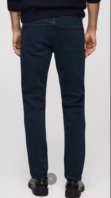 брендовая мужская одежда по низким ценам: Мужские джинсы, S, Mango, Новый, Самовывоз, Бесплатная доставка, Платная доставка — 4