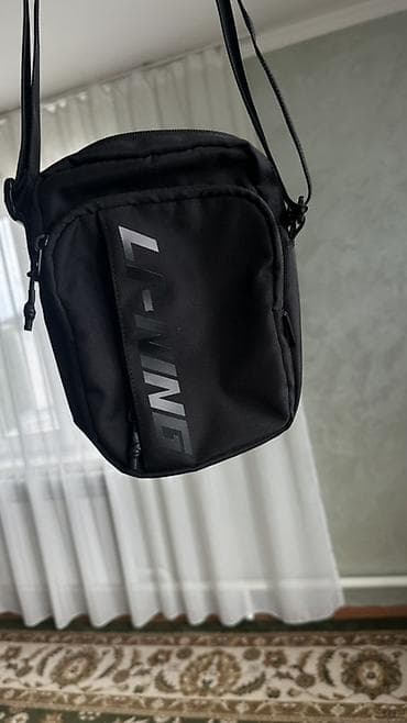 прокат мишка костюм: Барсетка оригинальный L-NING (Li-Ning), компактная городская модель в — 7