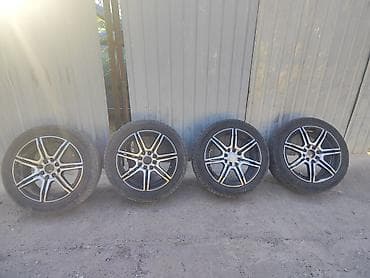 mir muz: Колеса в сборе 195 / 55 / R 15, Лето, Б/у, Комплект, Литые, отверстий - 5 — 2