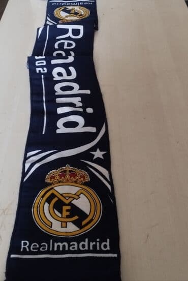 Электр транспорту: Шарф Realmadrid, не ношенный — 2