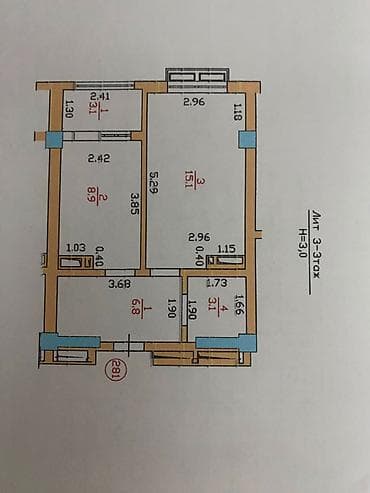 1 комната, 38 м², Элитка, 3 этаж, Дизайнерский ремонт — 5