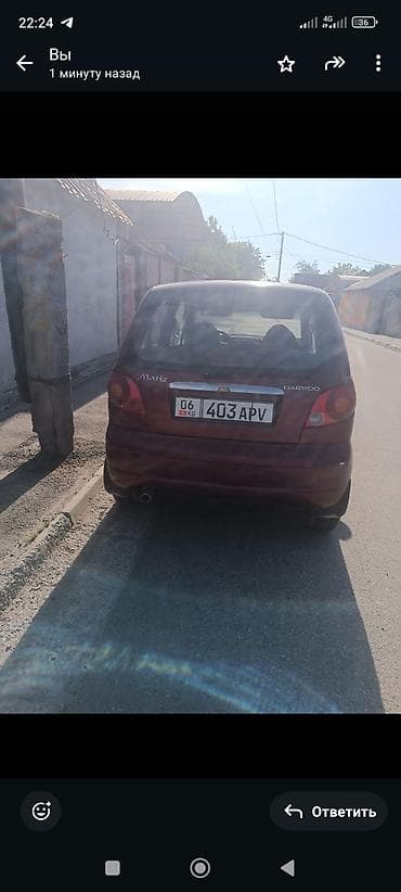 deepal so7: Daewoo Matiz: 2007 г., Механика, Хэтчбэк — 2