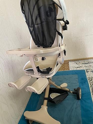 Балдар үчүн велосипеддер: Детский трехколесный велосипед-каталка/прогулочный велосипед с ручкой — 4