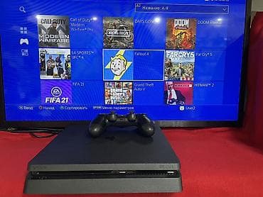 ps3 40gb: Sony PlayStation 4 Slim (черный) Комплектация: - консоль PS4 Slim - 2 — 1