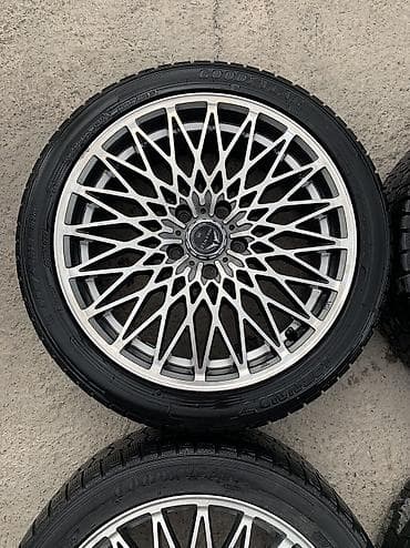 Колеса в сборе 225 / 45 / R 18, Зима, Б/у, Комплект, Легковые, Литые, отверстий - 5 — 2