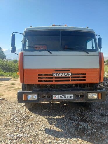 уголь майкуба: Самосвал КАМАЗ 6x4 - Кузов-самосвал оранжевого цвета, стальные борта — 2