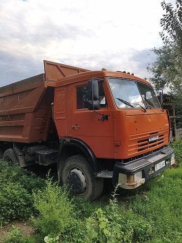 Строительное оборудование: КАМАЗ самосвал 6x4, серия (визуально), оранжевый Основные — 3