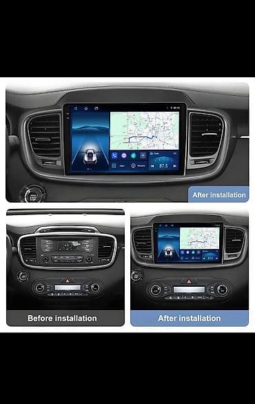 экран авто: Мультимедийная Android‑магнитола для Kia Sorante (панель под штатное — 4