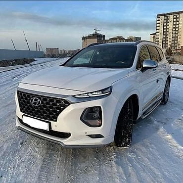 byd e7: Hyundai Santa Fe: 2018 г., 2 л, Автомат, Дизель, Кроссовер — 1