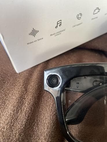 очки с видеокамерой: Умные очки SMART GLASSES (черные, классическая оправа) Функции: - — 6