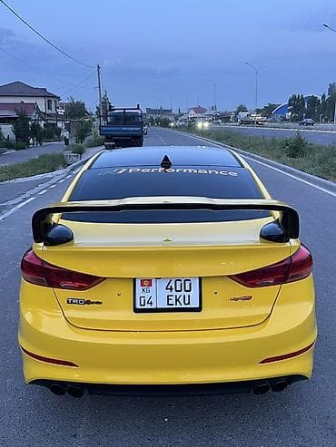 передний бампер спада: Hyundai Avante: 2018 г., 1.8 л, Автомат, Бензин, Седан — 4