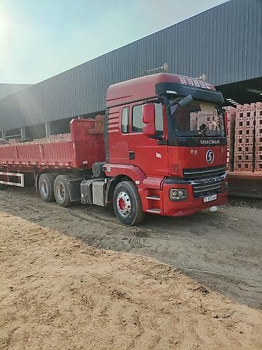 daf xf: Прицеп, Shacman, Бортовой — 2