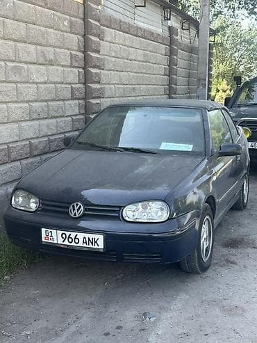Volkswagen: Volkswagen Golf: 2001 г., 2 л, Механика, Бензин, Кабриолет — 2