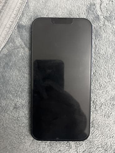 strange things: IPhone 13, Б/у, 128 ГБ, Black Titanium, 87 % — 3