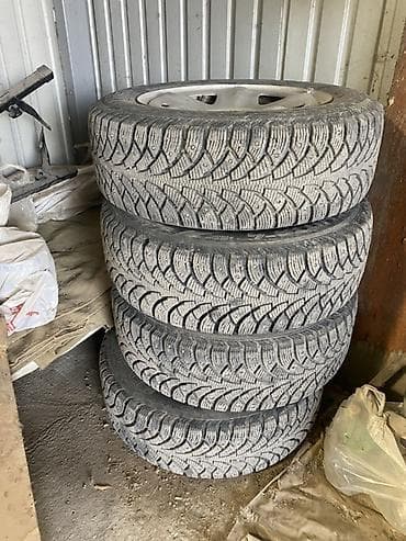 колёса на газ 53: Колеса в сборе 195 / 65 / R 15, Зимняя шипованная, Комплект, Легковые, Железные, отверстий - 5 — 3