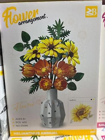 toy: Наборы-конструкторы “Flower arrangement” для создания декоративных — 3