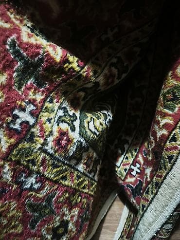 Ковер Б/у, Советский, 300 * 200, Шерсть, Сделано в Кыргызстане