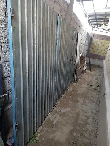 реставрация ворота: Металлические распашные ворота из профнастила - Материал: листовой — 2