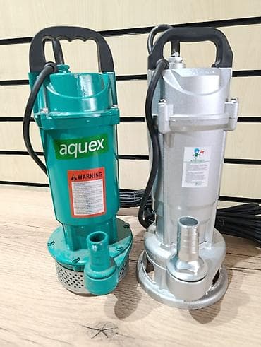 зимний душ: Погружные насосы для дренажа/грязной воды 1) Aquex QDX0530 (зелёный) — 1