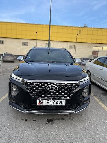 Hyundai Santa Fe: 2019 г., 2 л, Автомат, Бензин at lalafo.kg Hyundai Santa Fe: 2019 г., 2 л, Автомат, Бензин