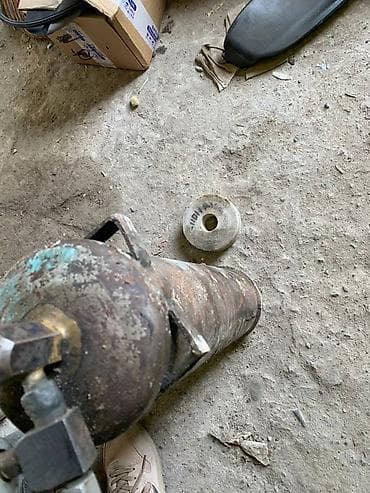 баллон кислородный: Ресивер (воздушный баллон) с манометром - Металлический — 3