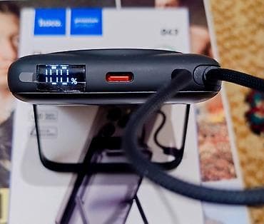 charge: Новый Hoco Q43 — магнитный беспроводной power bank 3‑в‑1, 10000 мА·ч — 3