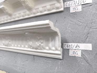 Декоративный потолочный карниз из пенополистирола/полиуретана с