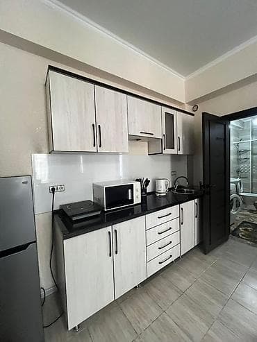 kant flat: Сдается уютная 2‑комнатная квартира с мебелью и техникой. Планировка — 4