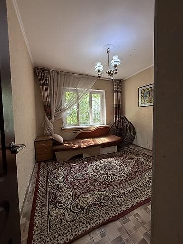 osh flat: 3 комнаты, 95 м², 8 мкр 105 серия, 1 этаж, Косметический ремонт — 4