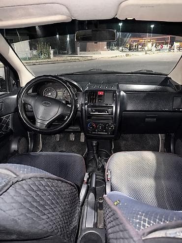 Унаа: Hyundai Getz: 2004 г., 1.1 л, Кол менен иштөөчү, Бензин, Хетчбек — 5