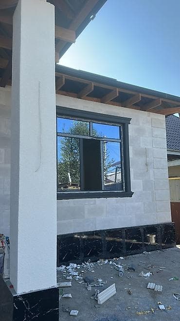 imarat stroy: Фасадные работы и наружная отделка “под ключ” Сарыташ Текстура Арпен — 9