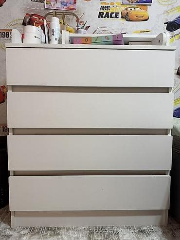 кийим: Реальному клиенту торг есть! Комод с пеленальным столиком, белый - 4 — 1