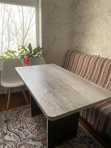 стол обеденный дсп: ‼️‼️СРОЧНО 🚨 ПРОДАЮ СТОЛ ‼️❗️‼️ Кухонный стол прямоугольный - — 4